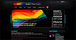 Desktop Screenshot of drakes.cz